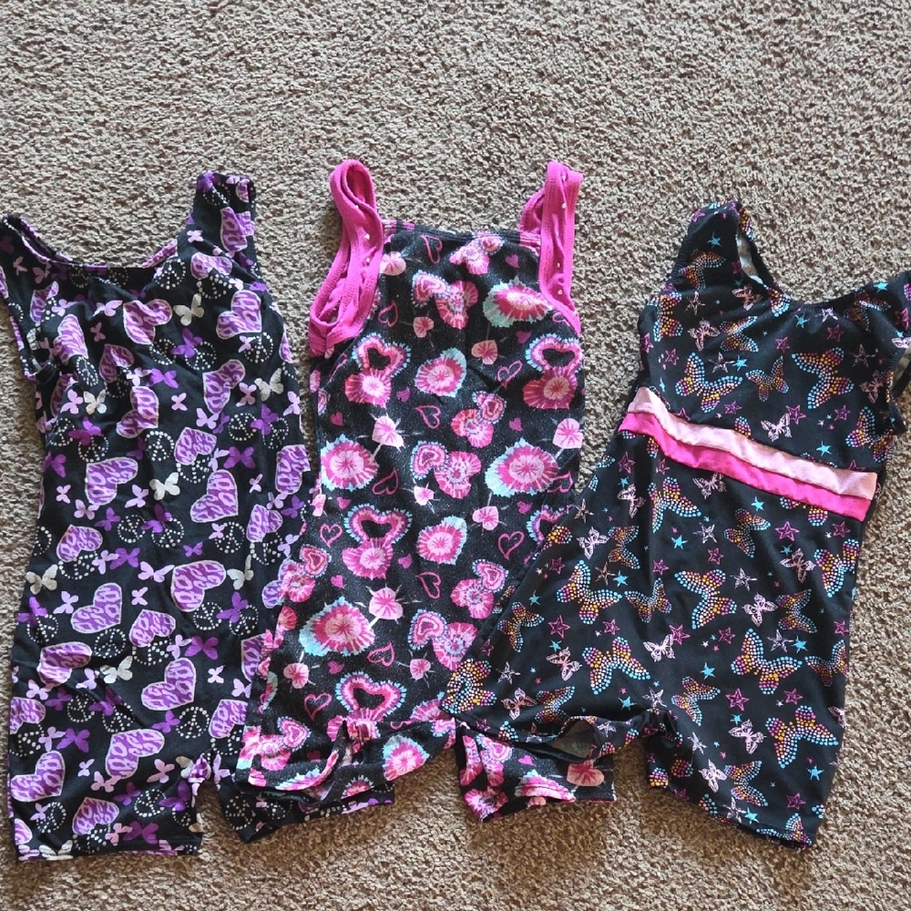 Colorful Girls' Gymnastics